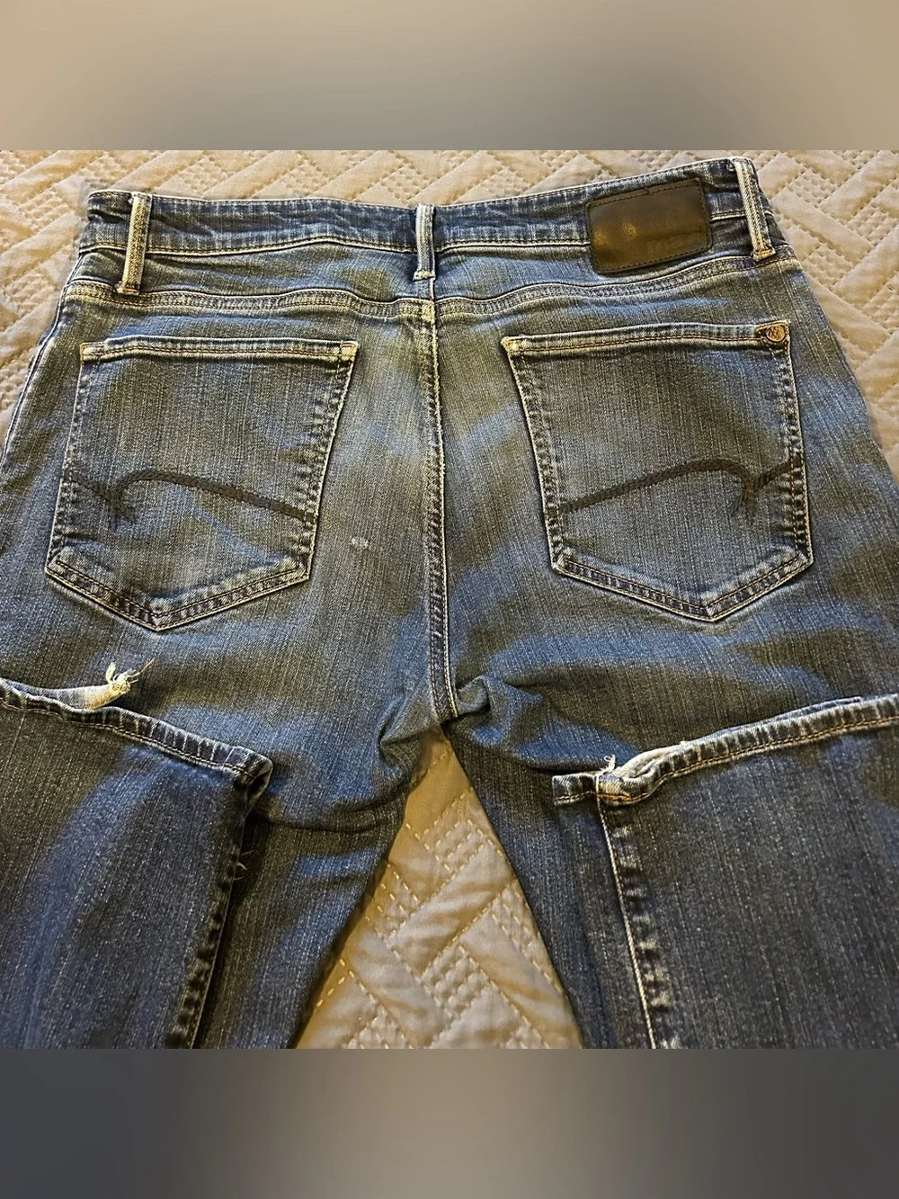 Mavi Classic Blue Straight-Leg Jeans  Size 34X32